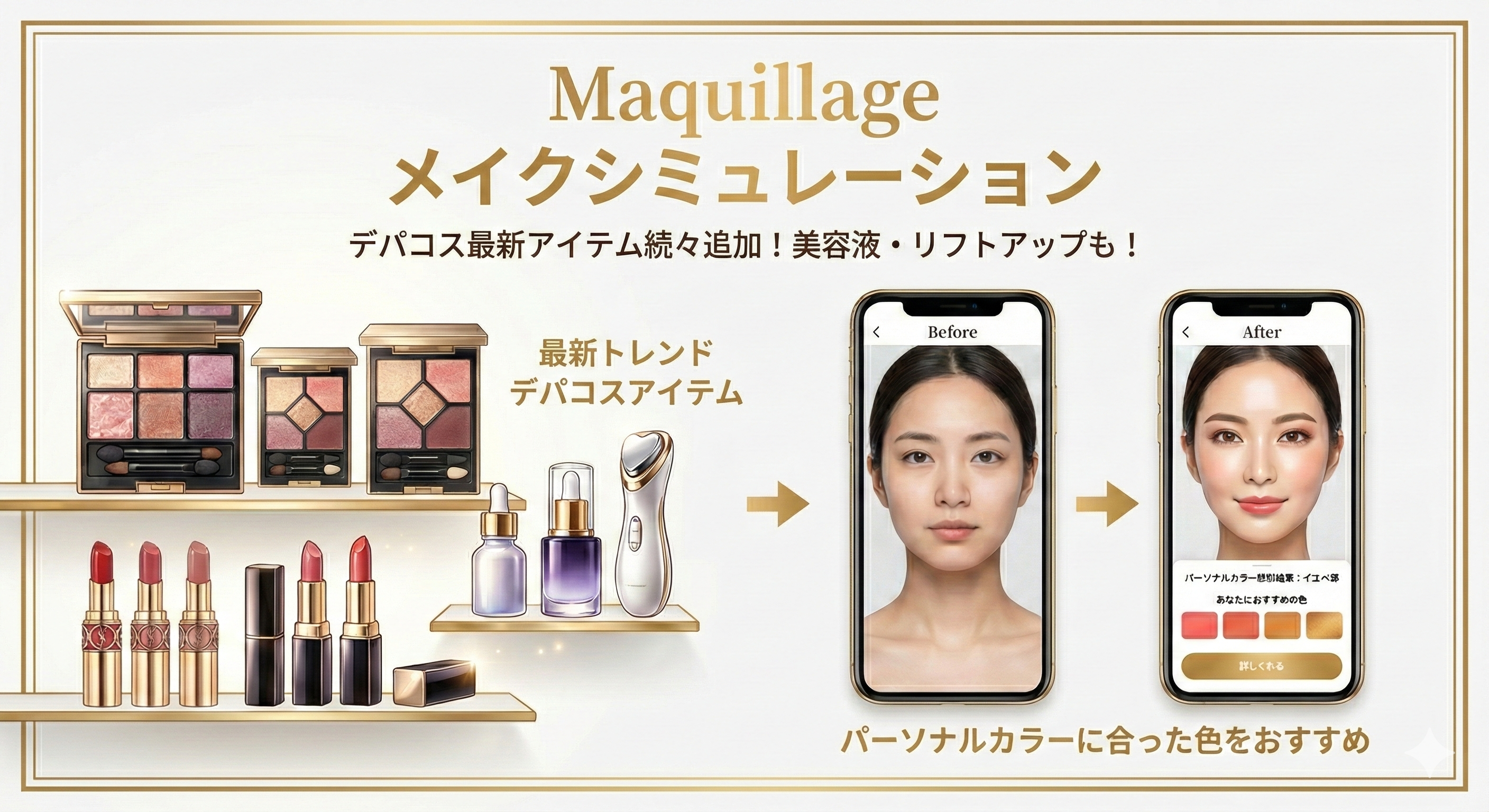 Maquillage - メイクシミュレーション